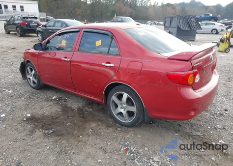 2009 Toyota Corolla из США, поврежденный, VIN 2T1BU40EX9C143718